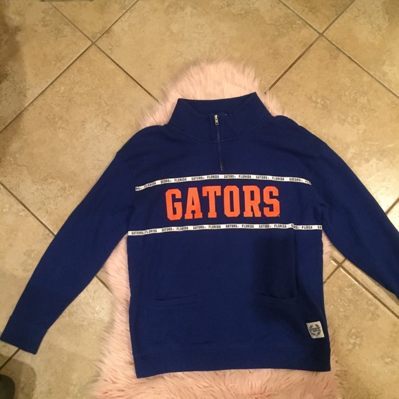 PINK Victoria's Secret Tops - VA Pink Florida Gators NCAA College Half zip
